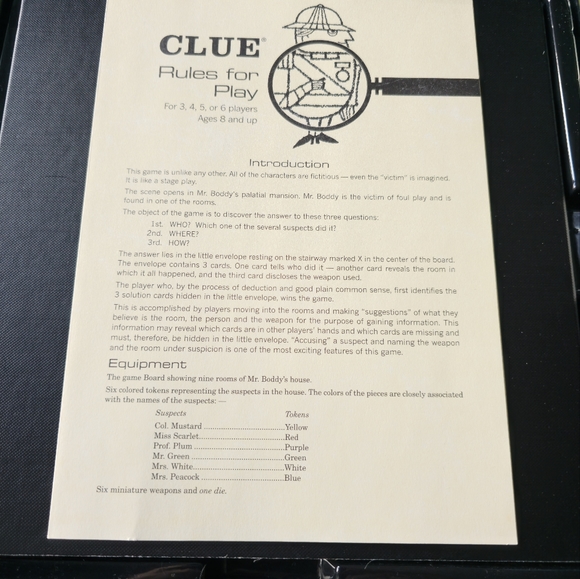 Clue boardgame - Picture 1 of 4